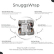 Rottweiler Snugg Wraps with Hoodie – Ultra Soft Sherpa Fleece Wrap for Pet Lovers
