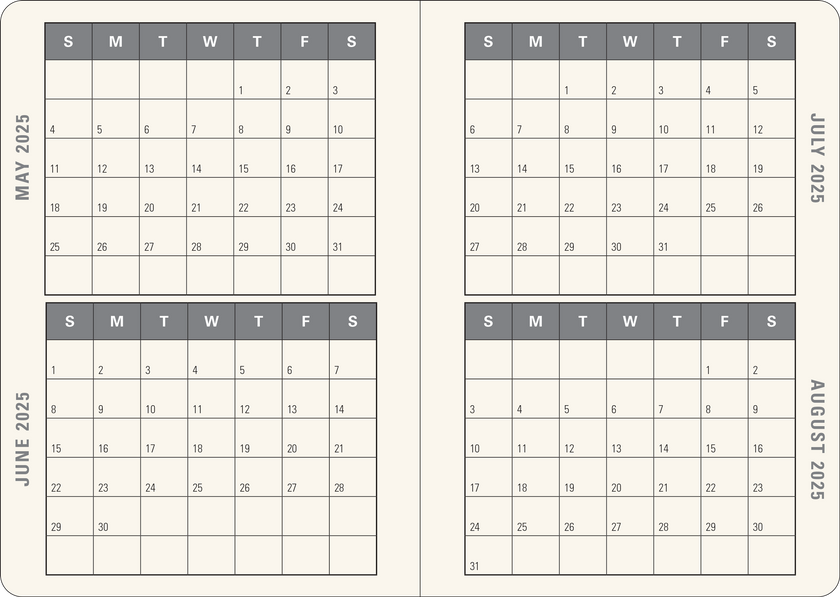 2025 Playful Pups Weekly Planner