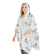 Labrador,Yellow Snugg Wraps with Hoodie – Ultra Soft Sherpa Fleece Wrap for Pet Lovers