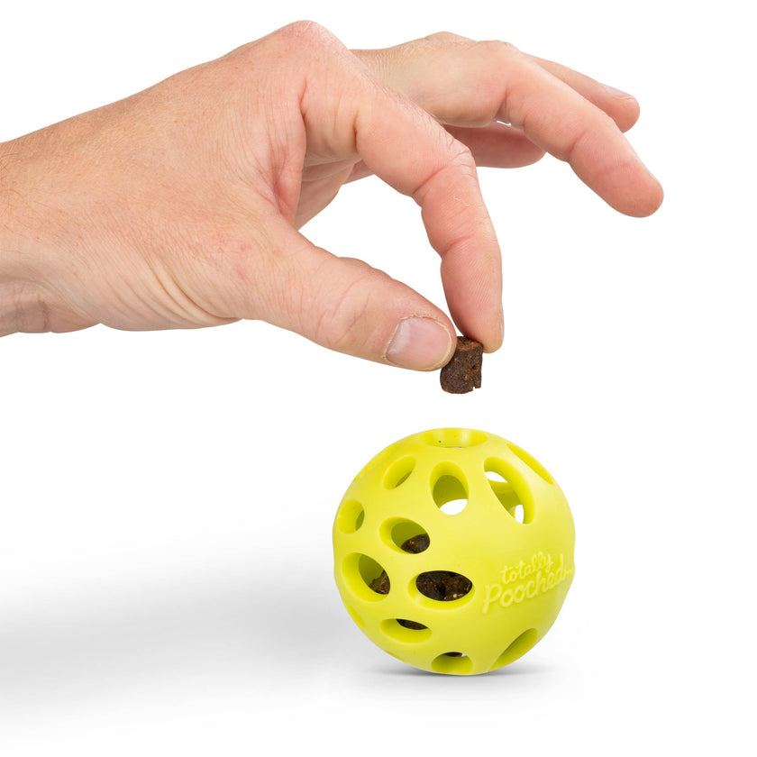 Totally Pooched Huff'n Puff Ball Rubber 2.5