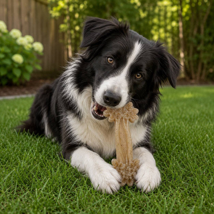 Daisy Bone Nylon Dog Toy for Aggressive Chewers