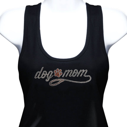 Dog Mom Rhinestone Tank Top