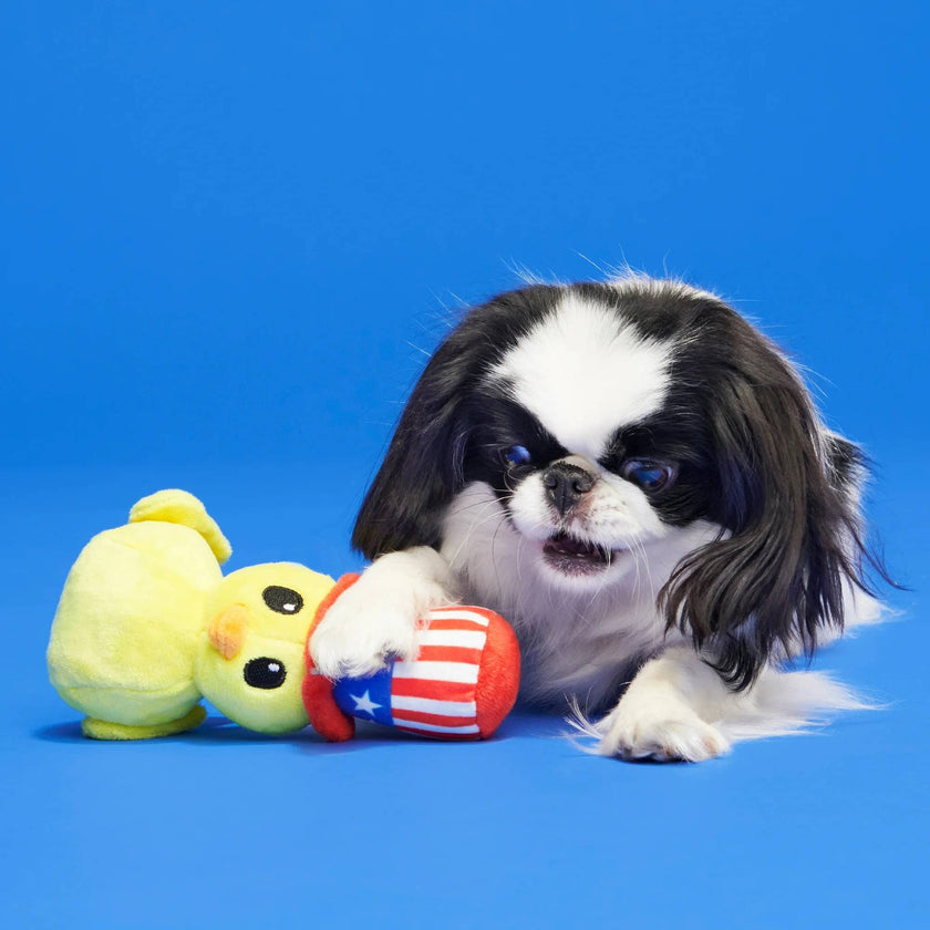 Dog Toy Duck BARK Uncle Duck Plush Dog Toy S/M