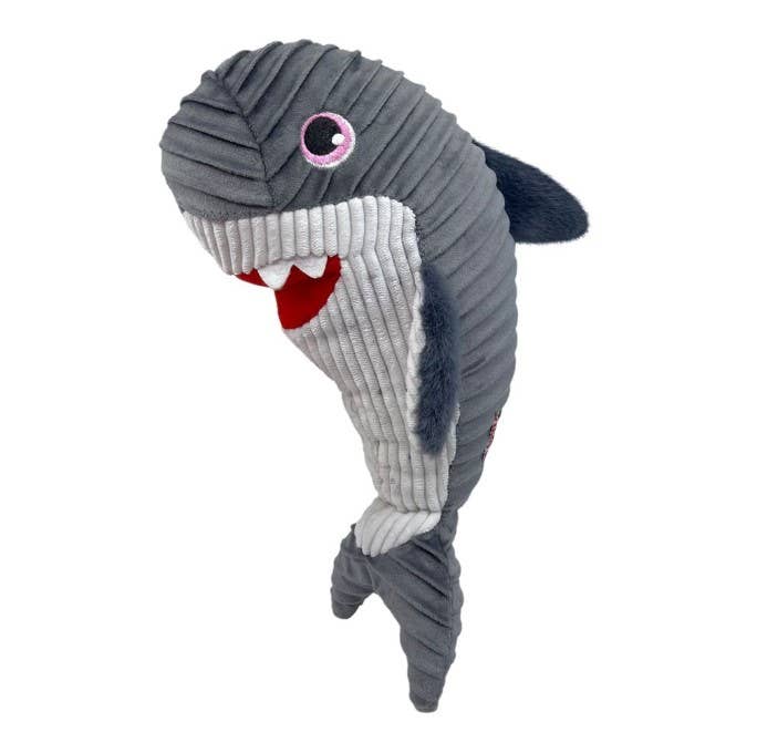 KONG® Cuteseas® Rufflez Shark Dog Plush Toy Medium/Large