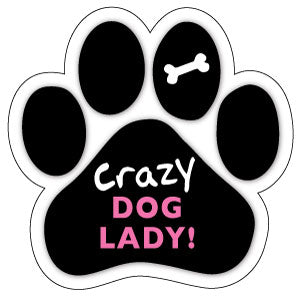 Show off your love for your favorite furry friend with our Crazy Dog Lady Paw Magnet! Perfect for your car trunk or any magnetic surface, this adorable paw-shaped magnet features a vibrant image of your favorite dog or cat breed saying. Made from durable, weather-resistant materials, it’s designed to withstand the elements while adding a touch of personality to your vehicle or home. 