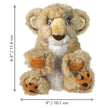 KONG® Comfort Kiddos Lion Dog Plush Toy XS