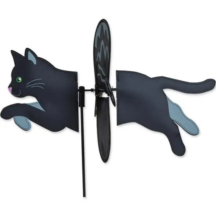 Black Cat Garden Yard Spinner