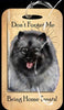 Travel in Style with Our Keeshond Luggage Tag