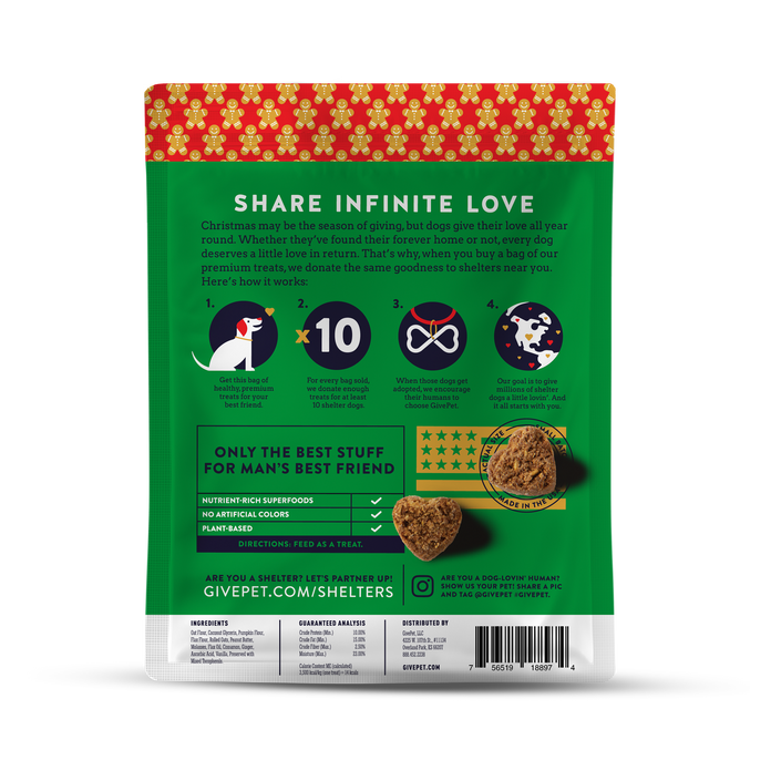 Gingerbone House Premium Dog Treats