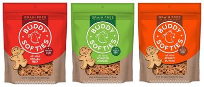 Buddy Biscuits Grain Free Soft & Chewy Treats 5 oz.