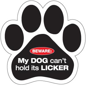 Show off your love for your favorite furry friend with our My Dog Can't Hold It's Licker Paw Magnet! Perfect for your car trunk or any magnetic surface, this adorable paw-shaped magnet features a vibrant image of your favorite dog or cat breed saying. Made from durable, weather-resistant materials, it’s designed to withstand the elements while adding a touch of personality to your vehicle or home.