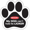 Show off your love for your favorite furry friend with our My Dog Can't Hold It's Licker Paw Magnet! Perfect for your car trunk or any magnetic surface, this adorable paw-shaped magnet features a vibrant image of your favorite dog or cat breed saying. Made from durable, weather-resistant materials, it’s designed to withstand the elements while adding a touch of personality to your vehicle or home.