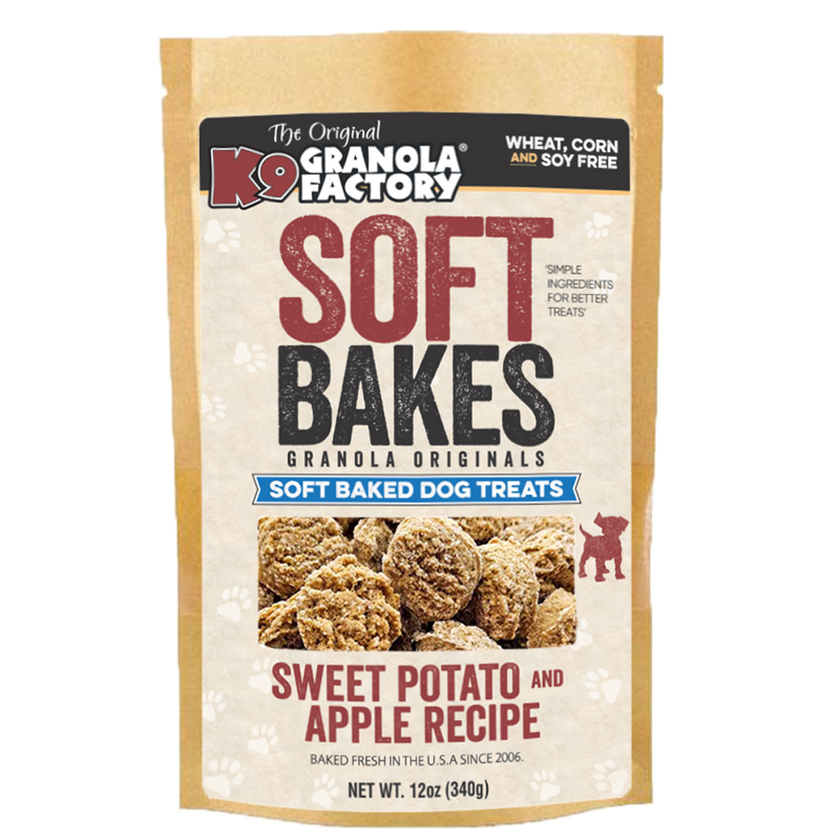 Soft Bakes, Sweet Potato & Apple Recipe Dog Treats