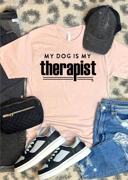 My Dog is My Therapist Tee T-Shirt
