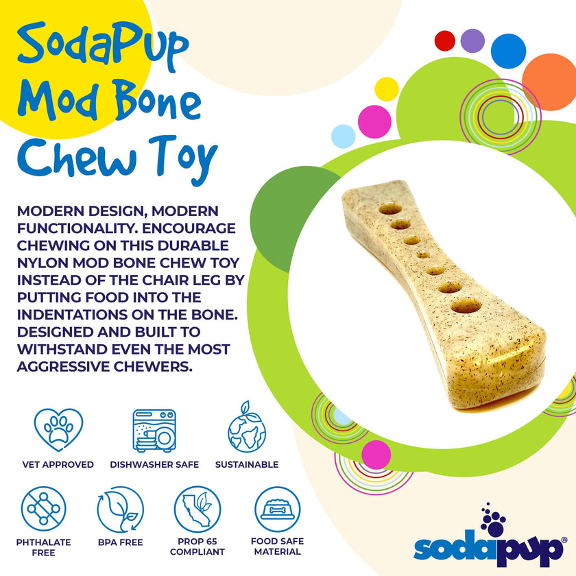 SP Ultra Bone Durable Nylon Dog Chew Toy for Aggressive Chewers