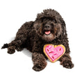 Valentine's Pink Heart Sugar Cookie Dog Toy