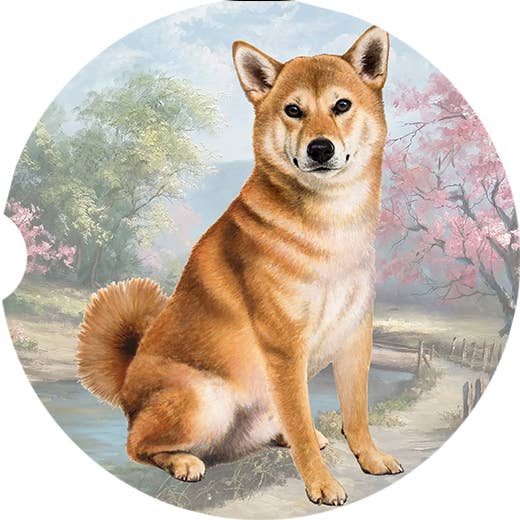 Shiba Inu Car Coaster