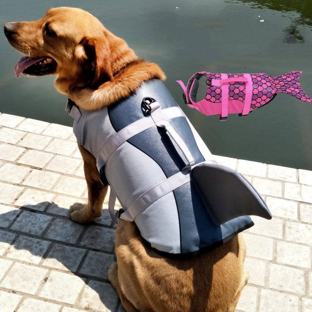 Shark Mermaid Pet Life Jacket