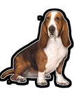 Basset Hound  - Vinyl Sticker