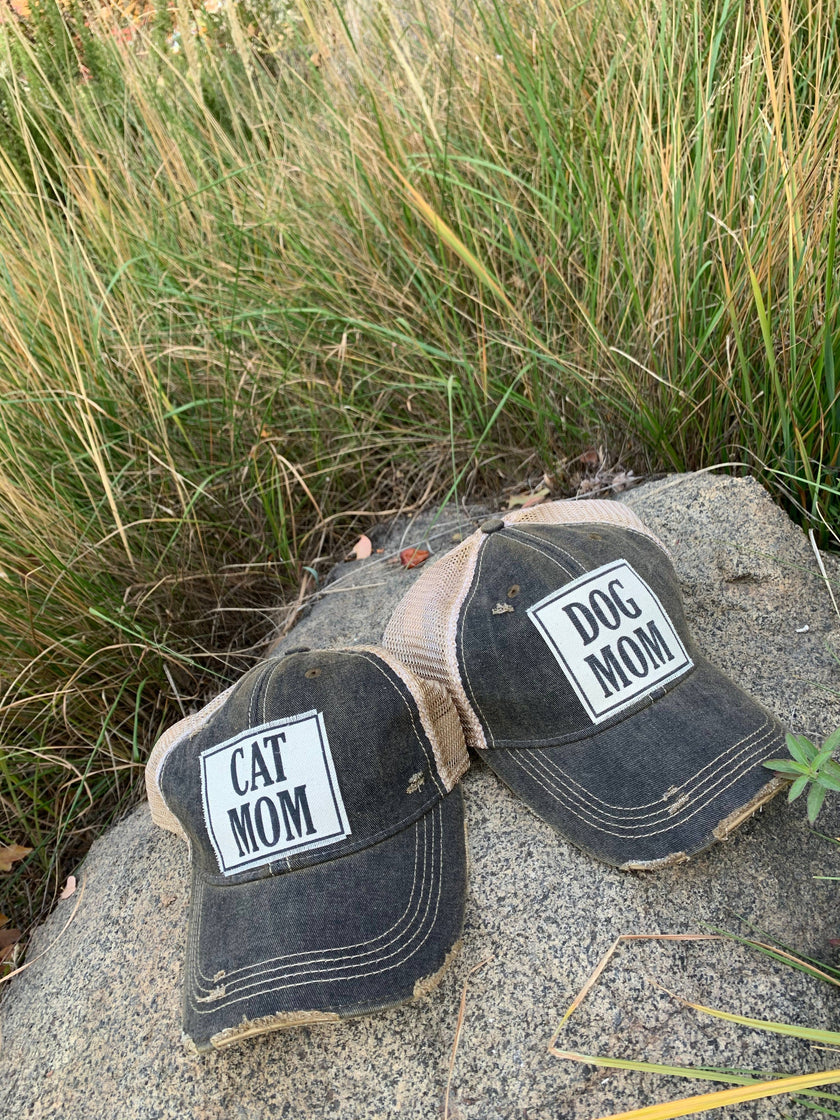 Cat Mom Trucker Hat Baseball Cap