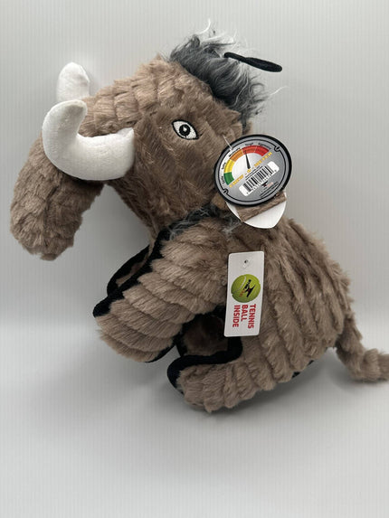 Ruffian Dino Woolly Mammoth Dog Toy