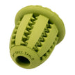 Dog Toy Green Acorn Natural Rubber Toy