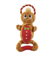 Outward Hound Scrunch Bunch Gingerbread Man Rope Dog Toy