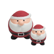 Santa Ruff-Tex® Latex Christmas Ball Dog Toy
