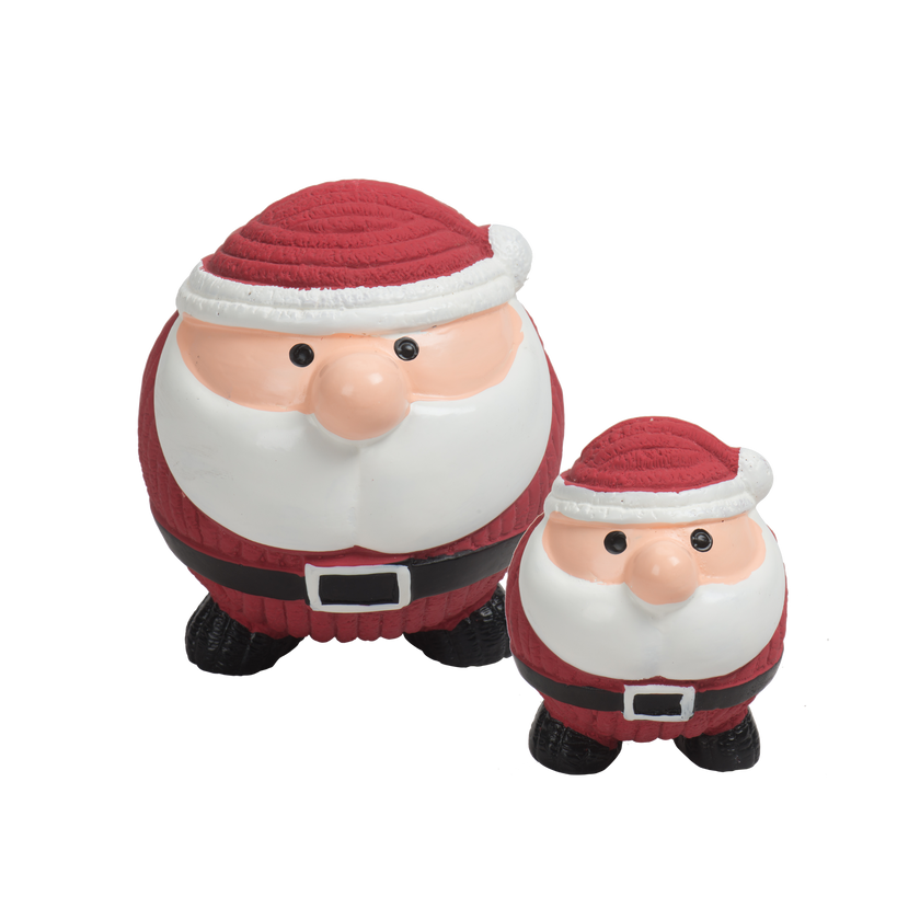 Santa Ruff-Tex® Latex Christmas Ball Dog Toy
