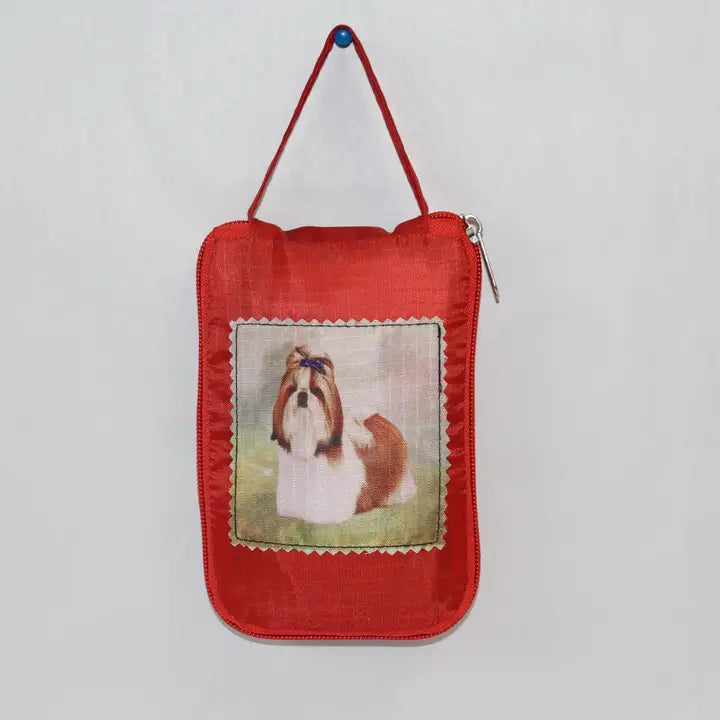 Shih Tzu Tan Foldable Tote