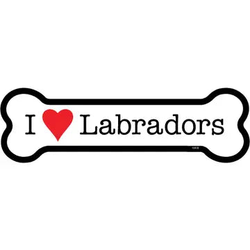 Labrador - Bone Shaped Magnet