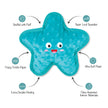 Dog Toy Star Durable I'm A Star Plush Toy
