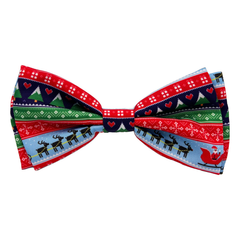 H&K Ugly Sweater Bow Tie