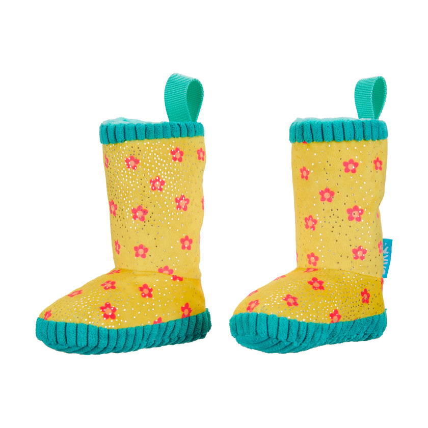 Dog Toy Rain Boots BARK Smelly Wellies Plush Toy