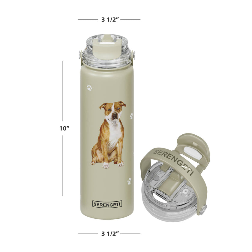 Pit Bull Stainless Steel Water Bottle 24 Oz. Serengeti