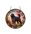 Bouviers Des Flandres Acrylic Suncatcher with Chain