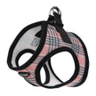 Plaid Mesh Step in Harness