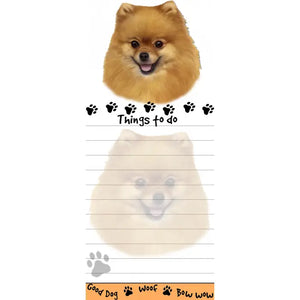 Pomeranian Magnetic List Pad