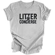 Litter Concierge Funny Cat Tee T-Shirt