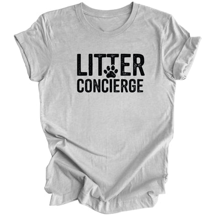 Litter Concierge Funny Cat Tee T-Shirt