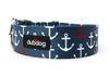 Anchors Dog Collar