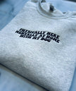 Crewneck Embroidered 