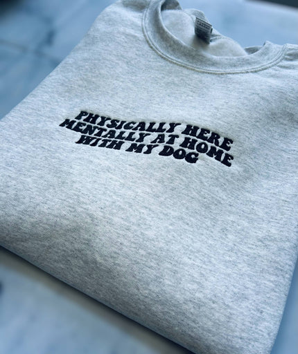 Crewneck Embroidered 