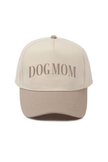DOG MOM Embroidery 5 Panel Two Tone Hat