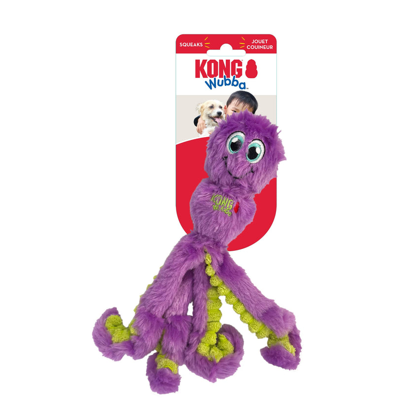 Wubba Octops Dog Tug Toy Assorted Large
