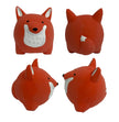 Multipet Minipet Latex Round Animals Dog Chew Toy Asst. 2.5