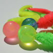 Wiggly Glow Glow in the Dark Cat Toy Bouncy Ball