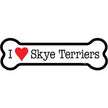 Skye Terrier - Bone Shaped Magnet