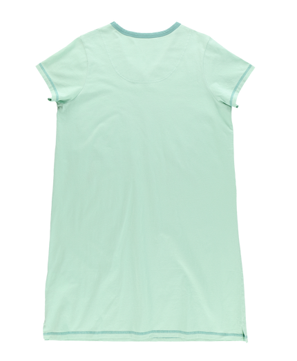 PJ Nightgown Dog Mom V-Neck Nightshirt