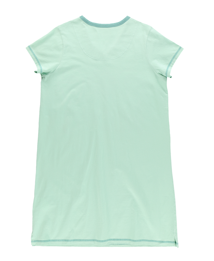 PJ Nightgown Dog Mom V-Neck Nightshirt